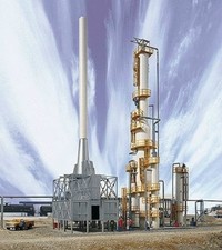 Spur H0 -- Bausatz Raffinerie