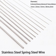 Federstahldraht 0,4mm - 2mm