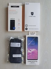 Suncase Leder Handyhülle, Schutzhülle & Silikon für Samsung Galaxy S10 & Zubehör