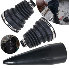 2× FALTENBALG ACHSMANSCHETTE UNIVERSAL & MONTAGEKEGEL MONTAGEKONUS ANTRIEBSWELLE