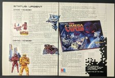 Omega Virus Board Game Print