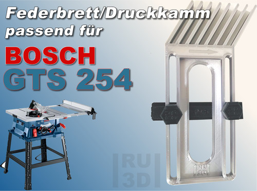 Federbrett druckkamm - federbrett,
