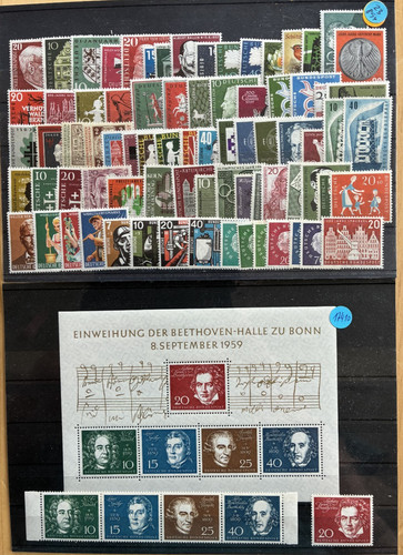 Bund anfangswerte postfrisch - bund,