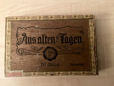 Alte Zigarrenschachtel - Holz