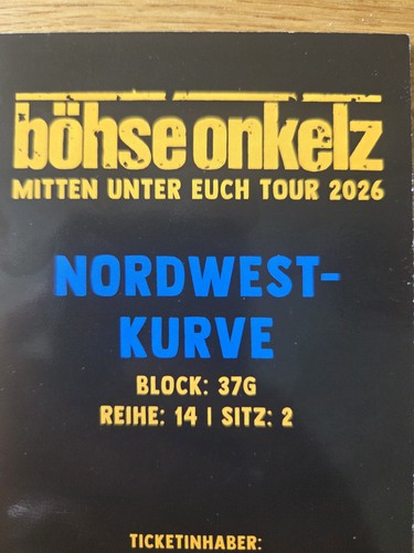 Böhse onkelz mitten - böhse,