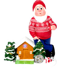 Gartenzwerg Weihnachten