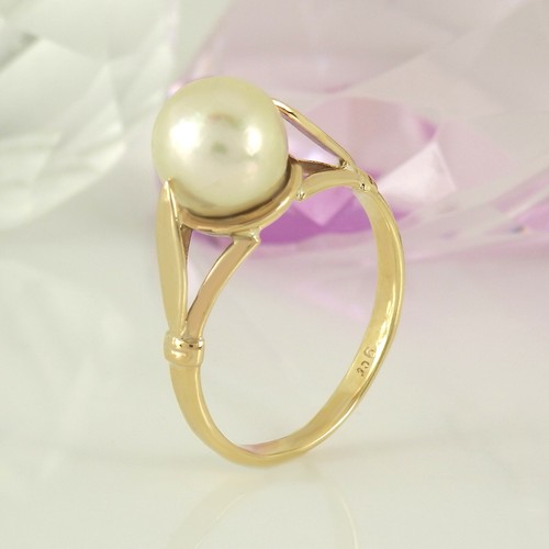 Ring goldring 585 gelbgold - gelbgold, 14k