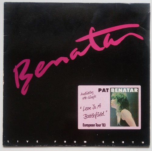 Pat benatar live from earth - pat,