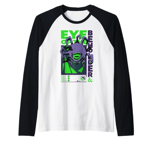 Dungeons dragons raglan - dungeons,