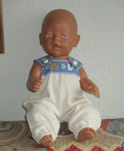 Puppenkleidung latzhose - puppenkleidung,