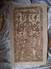 Lederbild Mexiko Azteken