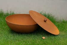  Edelrost Garten Topfdeckel