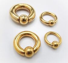 BCR Intimpiercing Prinz Albert XXL Piercing 3-8mm Klemmring Klemmkugel