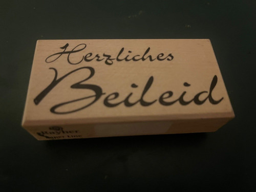 Rayher holzstempel herzlichen - holzstempel, -herzlichen
