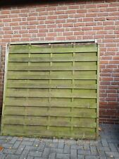 5 Lamellenzaun 180x180 holz ,gebraucht