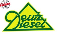 Aufkleber Deutz Diesel