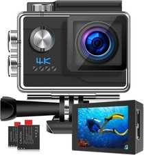 ✅Action kamera 4K UHD 20MP