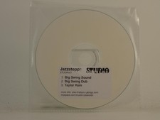 JAZZSTEPP BIG SWING (H1) 3 Track Promo CD Single including Plastic Sleeve STUDIO