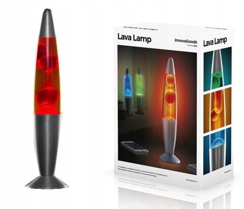 Dekorative lava magma lampe - lava,