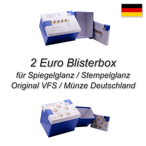 Euro blister box zum sammeln - 2,