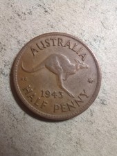 Australien Half Penny 1943