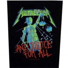 Metallica - And Justice For All Backpatch Rückenaufnäher