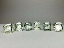 Ring aus Silber-Besteck - Besteckschmuck - Wickelring - Handarbeit - Geschenk