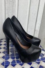 Steve Madden Schwarze Pumps High Heels 15cm Absatz Gr. 37 Top Zustand