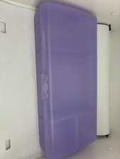 Tupperware Pausenbuffet/ Brotdose Lunchbox lila gebraucht