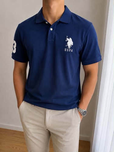 Polo assn poloshirt blau - assn.,