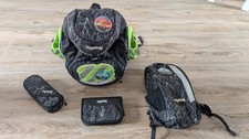 Ergobag Schulranzen Jungen Set mit Klettis