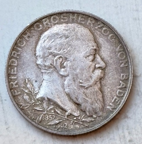 Mark 1902 baden friedrich - baden,