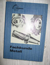 Fachkunde Metall Buch. Wenig