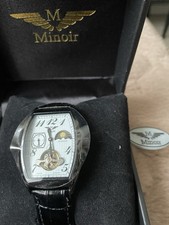 automatik uhren Herren, Minoir  „ Montgolfiere“