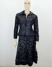 2-teiliges KLEID bestickt mit