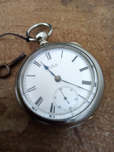 1880 antike spindeltaschenuhr - 1880,