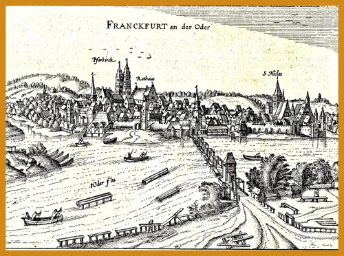 Frankfurt oder ansicht der - oder,