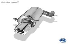 Fox Sportauspuff Audi A4 quattro/S4 Biturbo B5 Limo Avant 135x80mm flachoval
