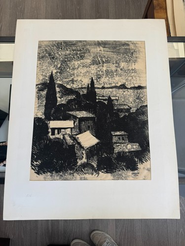 Original kohlezeichnung der - kohlezeichnung,