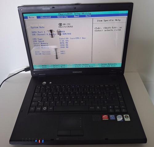 Samsung r60 notebook - ,