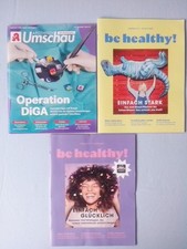 APOTHEKEN Umschau v. 15. August 2025 u. be healthy Nr. 3 und 4 Sommer u. Herbst