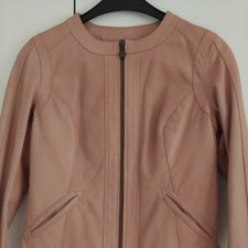 THOM by Thomas Rath Lederjacke Gr.36/34  Farbe Puder Rose' NEU TOP!!!