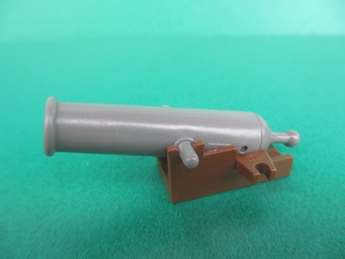 Lego kanone dunkel grau - kanone, braun