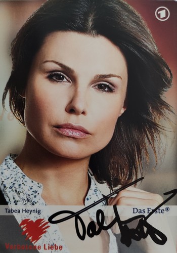 Tabea heynig autogramm - tabea,