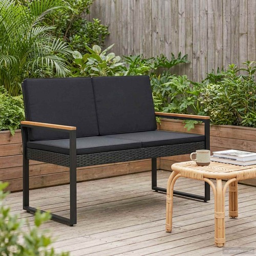 Bank outdoor mit kissen - bank,