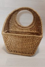 ❤️ Aufbewahrungskorb BOHO vintage Hängekorb beige Korb Wand Wandregal Ablage