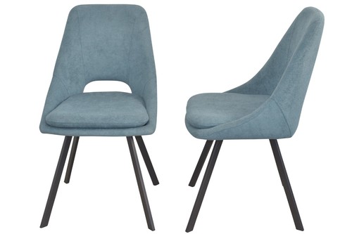 2er set esszimmerstühle blau - set,