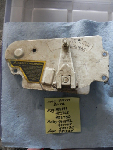Omc stern drive 400 800 - drive, cover