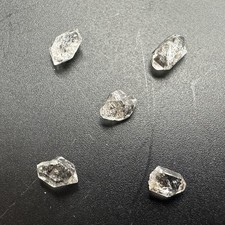 5 x Herkimer Diamant Quarz