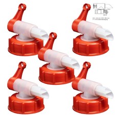 5 x Auslaufhahn für DIN 61